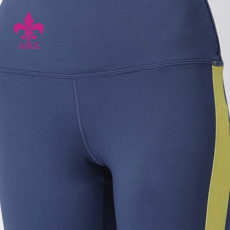 Top Suppliers Sports Clothes Manufacuturer -
2019 Custom Yoga Pant Legging Princess Design Mid Calf Length Breathable Mesh Elastic Basic Yoga Pants – AIKA detail pictures