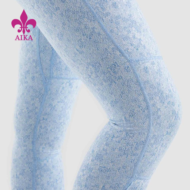 OEM Factory for Sports Wear Manufacturer -
2019 Wholesale Custom high waist workout sport leggings ladies fitness yoga pants without front rise – AIKA detail pictures