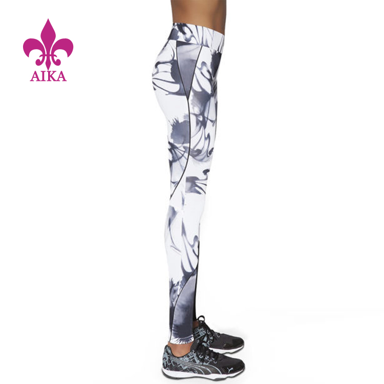 Cheapest Factory Yoga Vest -
Hight Quality Custom OEM Printing Mid Waistband Tights Sports Yoga Leggings – AIKA detail pictures