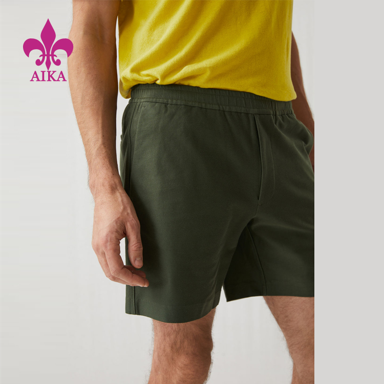 Well-designed Running Jogger -
China manufacturer custom logo pockets sport gym training shorts for men – AIKA detail pictures