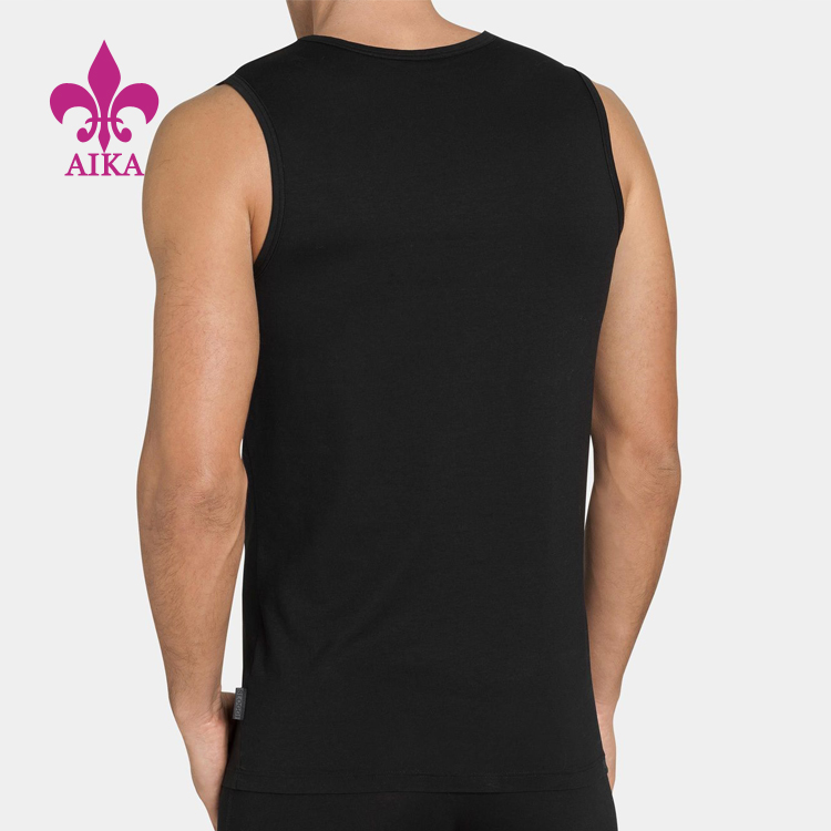 Low price for Jogger For Man -
Factory Price OEM Summer Printed Stringer Vest Fitness Blank Mens Gym Tank Top Wear – AIKA detail pictures