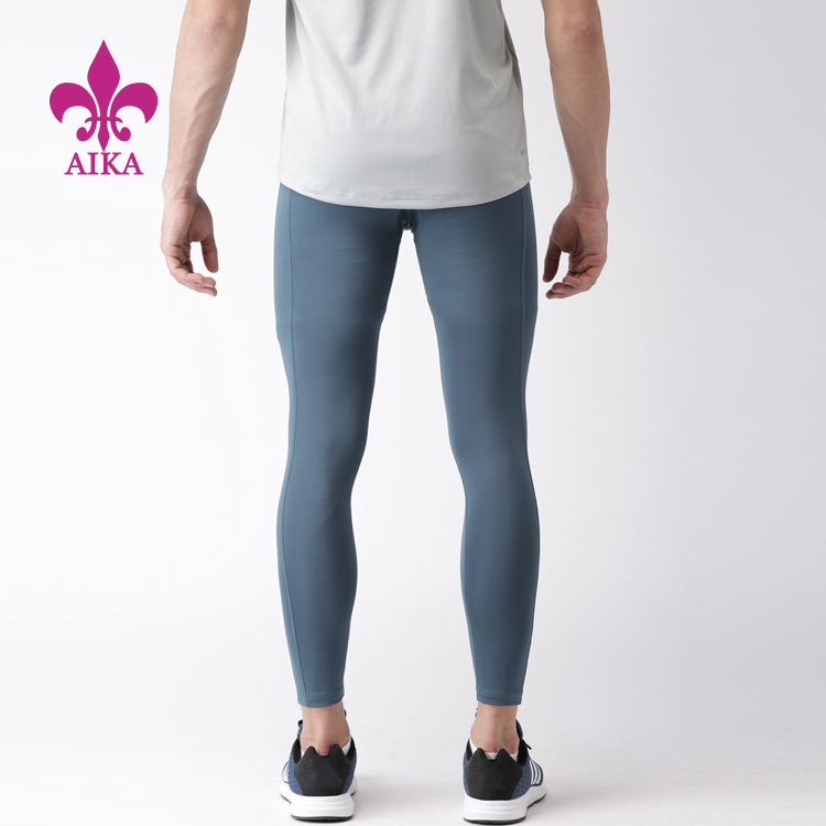 Top Quality Bra Wears -
Custom Logo Wholesale Blank Cotton Mens Gym Sport Running Underwear Leggings – AIKA detail pictures