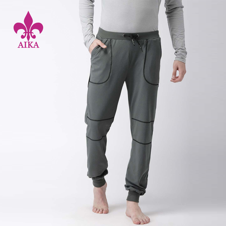 Custom High Quality Latest Design  Baggy Jogger Trousers Men Sports Pants