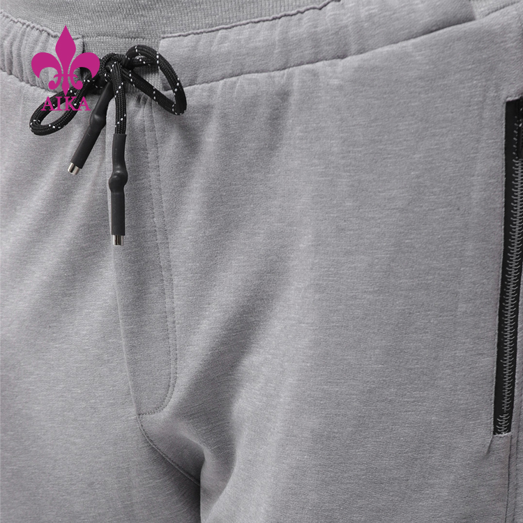 High Quality Men Singlets -
Custom Wholesale OEM High Quality Loose Casual Blank Drawstring Elastic Men’s Sports Pant – AIKA detail pictures
