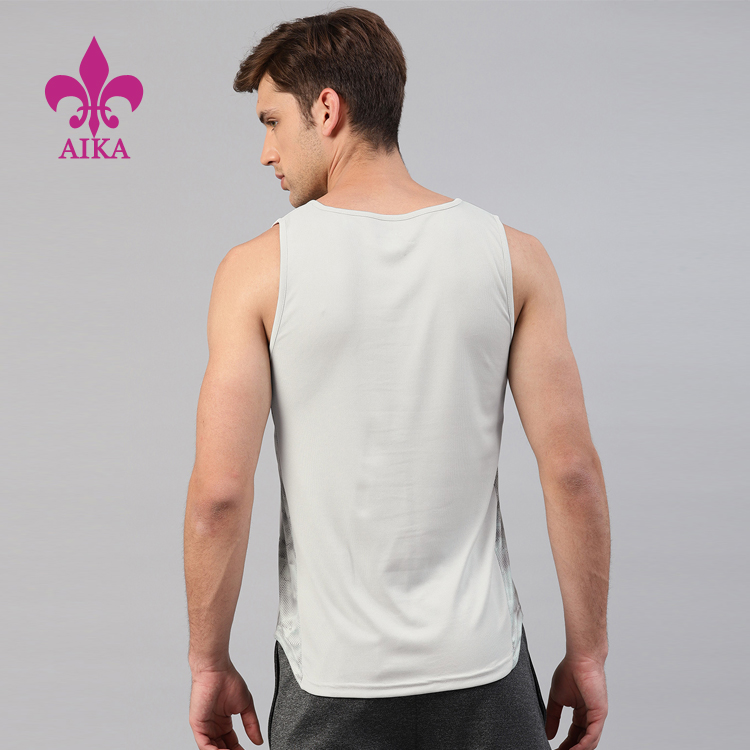 2019 High quality Men Shorts -
Custom Breathable Cotton Fitness Mens Sports Gym Wholesale Blank Tank Top In Bulk – AIKA detail pictures