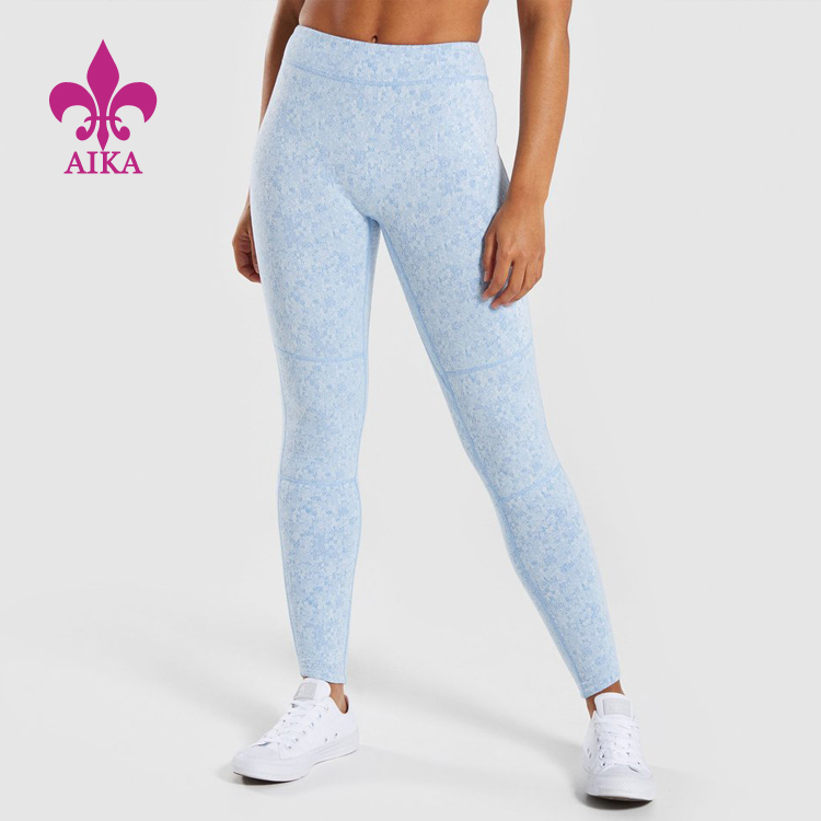 High Quality Gym Shorts -
 2019 Wholesale Custom high waist workout sport leggings ladies fitness yoga pants without front rise – AIKA