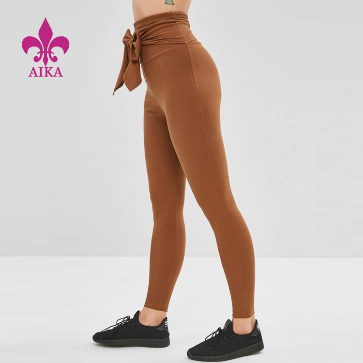Best-Selling Track Suits -
OEM Hight Quality High Waist Push Up Unique Butterfly Girdle Fitness Yoga Pants – AIKA detail pictures