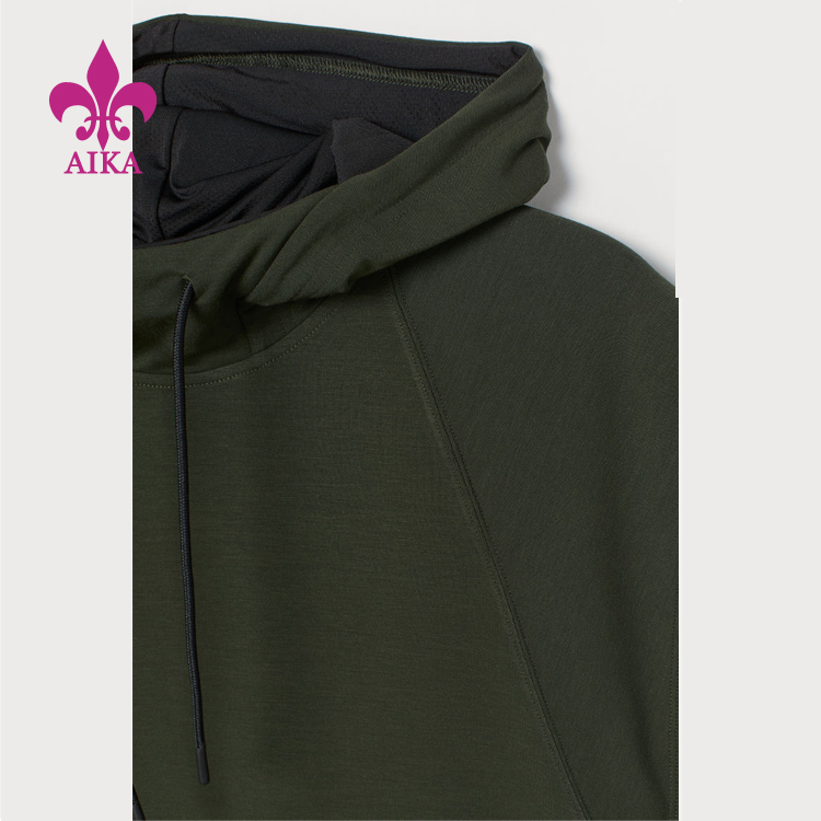 Good quality Sportswear For Men -
2019 Custom High quality Terry Fabric Sport Gym Clothing Mens Sleeveless Tank Top Hoodies – AIKA detail pictures
