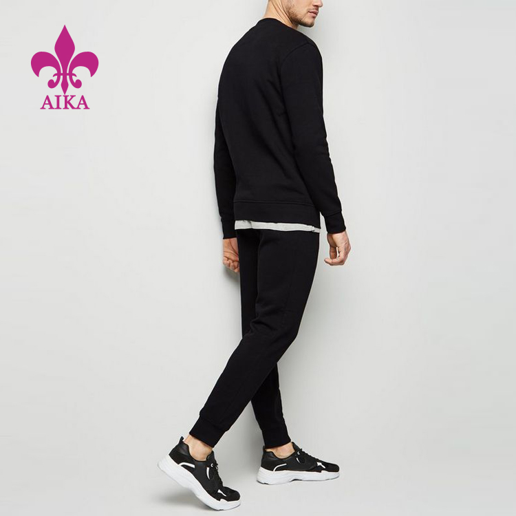 Factory Outlets T Shirts Supplier -
Wholesale Custom Long Sleeve Tshirt Jogger Pant Spring Autumn Latest Design Tracksuit – AIKA detail pictures