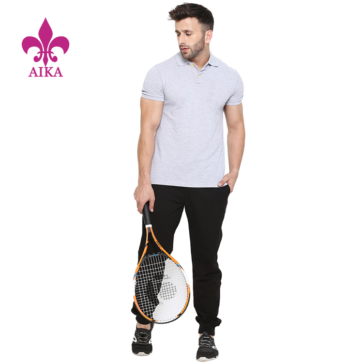 Custom OEM Wholesale Basic Fitness  Casual Side Pock Training Men Jogger Pants