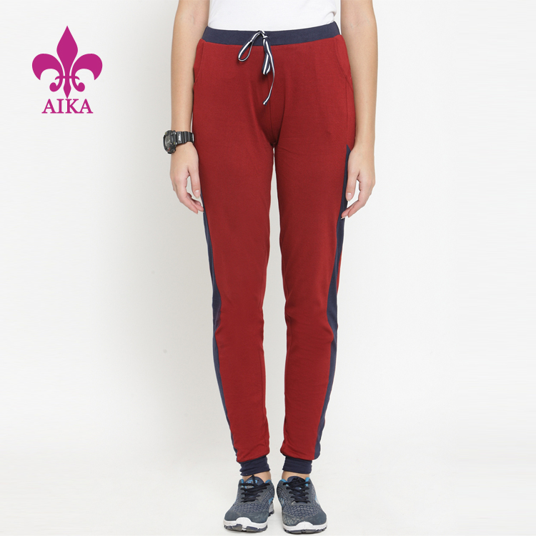 Custom good quality high wrist activewear gym sport  jogger pants for women