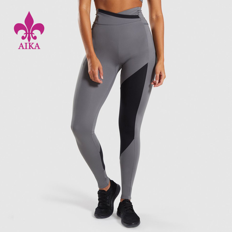 OEM China Tracksuits Manufacturer -
 YOGA Clothing wholesale customized Moisture wicking cool Dry fitness workout leggings for women – AIKA