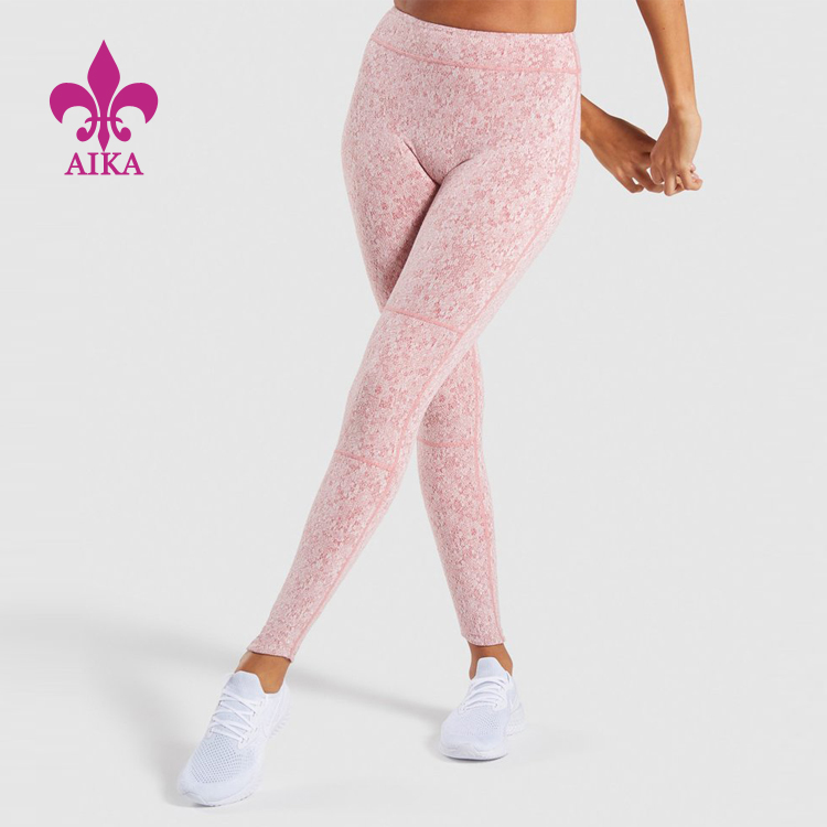 Factory directly supply Fitness Wear Manufacturer -
 Wholesale Custom Digital printing Dry fit slimming girls sports yoga leggings for women – AIKA