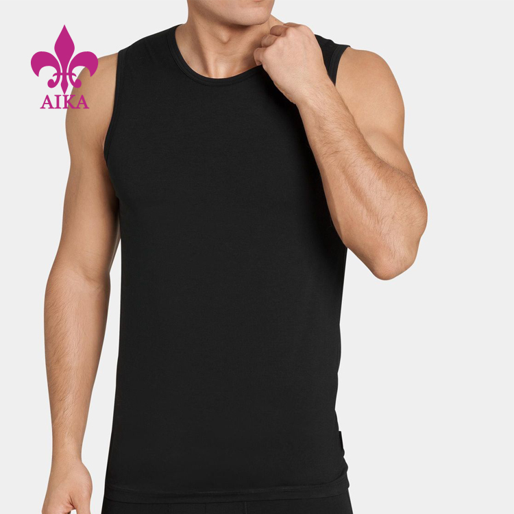 Low price for Jogger For Man -
Factory Price OEM Summer Printed Stringer Vest Fitness Blank Mens Gym Tank Top Wear – AIKA detail pictures