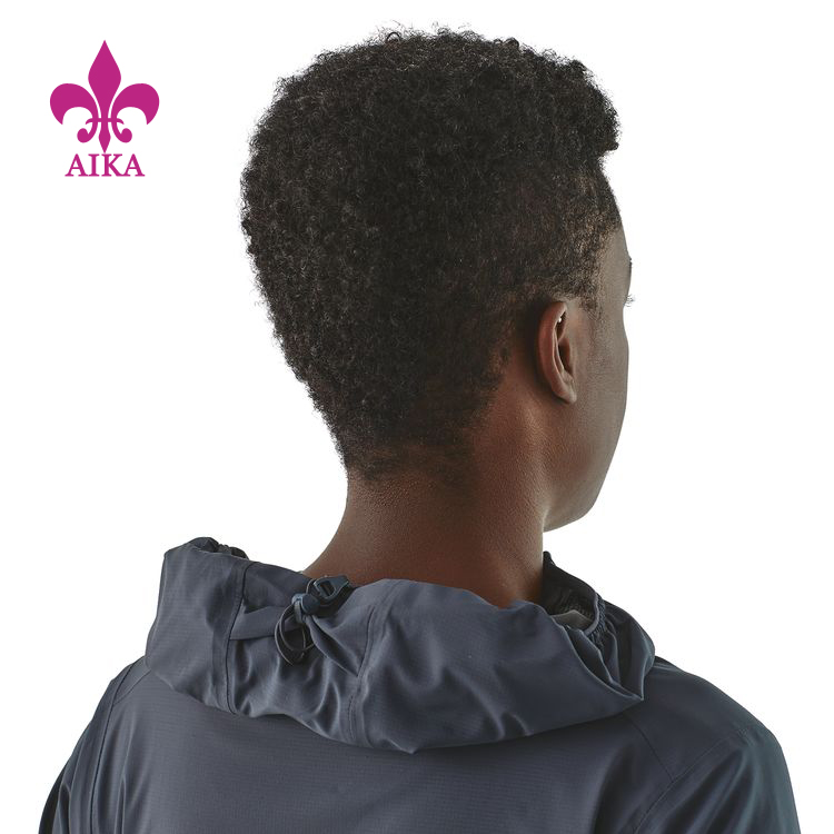 2021 Windbreaker Jacket For Men – Whole Custom Outdoor Waterproof Anti UV Windbreaker Hoodie Jackets For Men – AIKA detail pictures
