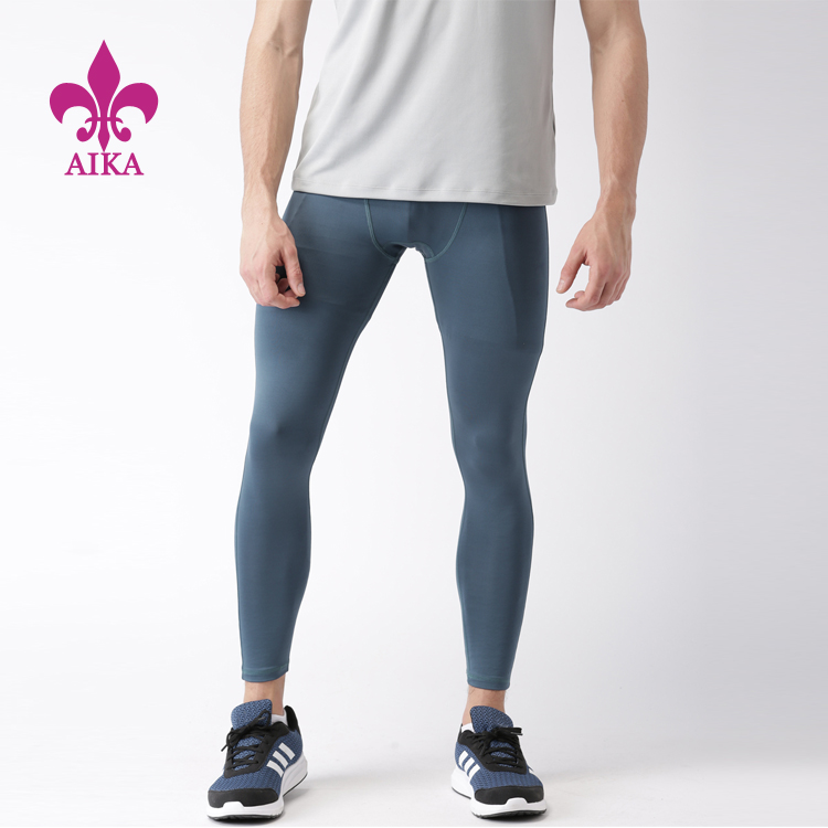 Top Quality Bra Wears -
Custom Logo Wholesale Blank Cotton Mens Gym Sport Running Underwear Leggings – AIKA detail pictures
