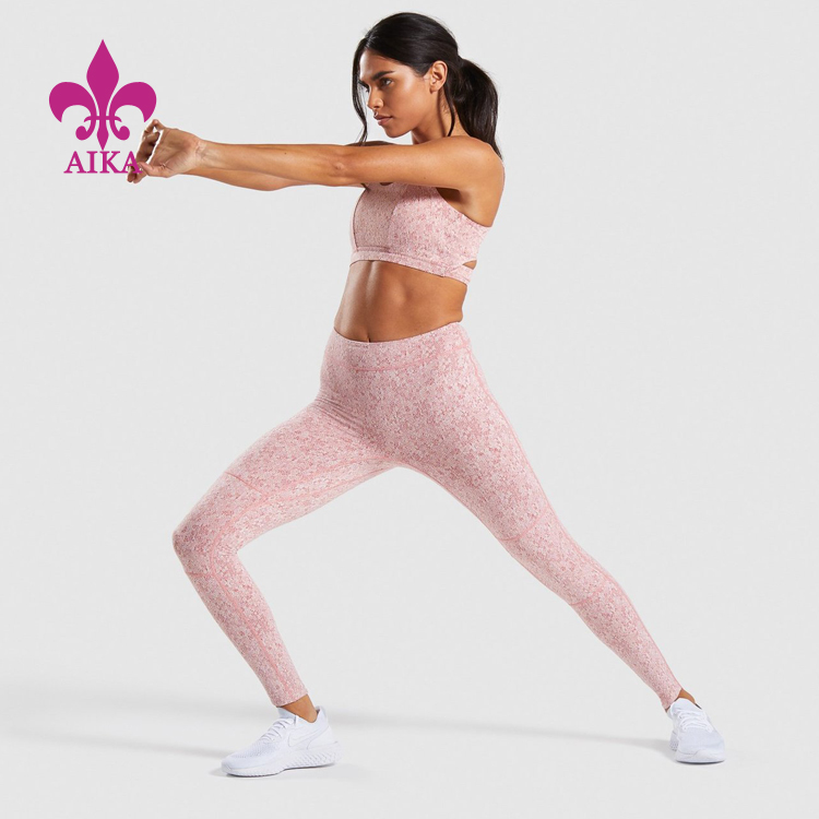 Factory directly supply Fitness Wear Manufacturer -
Wholesale Custom Digital printing Dry fit slimming girls sports yoga leggings for women – AIKA detail pictures