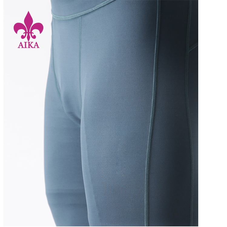 Top Quality Bra Wears -
Custom Logo Wholesale Blank Cotton Mens Gym Sport Running Underwear Leggings – AIKA detail pictures