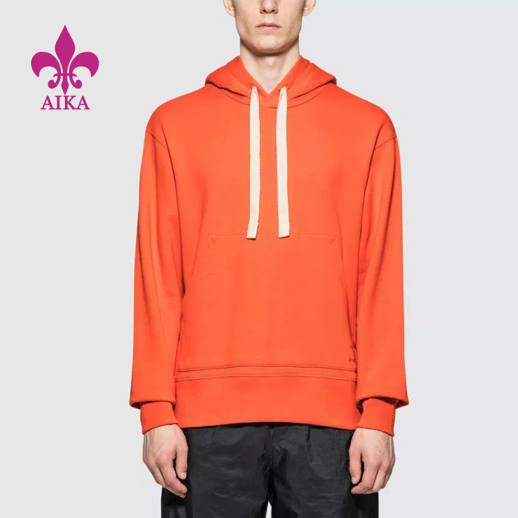 Hight Quality Custom Personalized Fashion Pullover Plain Blank Sports Hoodies Men