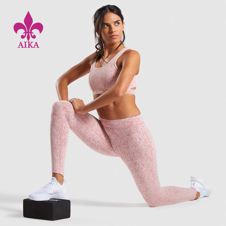Factory directly supply Fitness Wear Manufacturer -
Wholesale Custom Digital printing Dry fit slimming girls sports yoga leggings for women – AIKA detail pictures