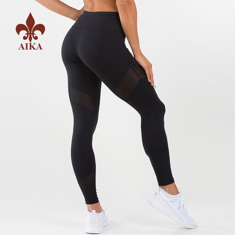 Super Purchasing for Sport T Shirts -
Factory Wholesale Ladies Stretchy Super Soft Fitness tights woman leggings – AIKA detail pictures