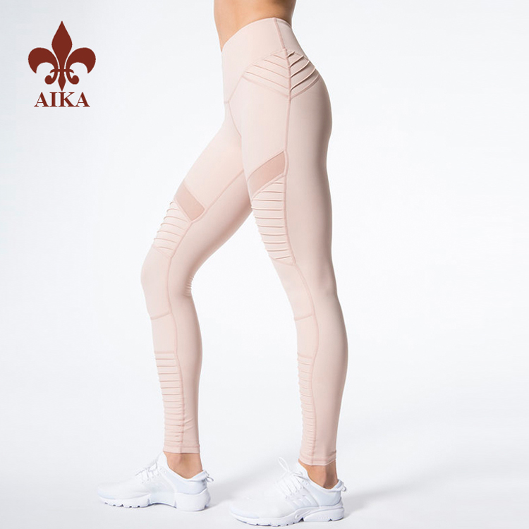 2019 High quality Fitness Shorts -
 High quality custom sexy ladies 86% nylon 14% spandex fitness leggings for women – AIKA
