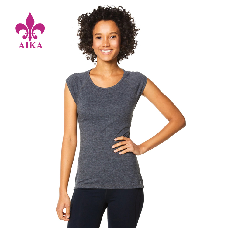 China OEM Yoga Pants Supplier -
 Low MOQ Wholesale Sports Wear Custom Compression Women Gym Tank Top – AIKA