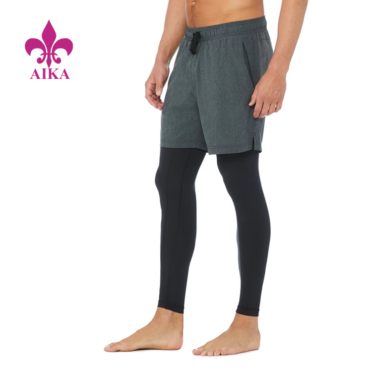 8 Year Exporter Tank Top Manufacturer -
2019 Hot Design Custom 2-in-1 Shorts Pants Stretch Comfortable Sports Men Pants – AIKA detail pictures