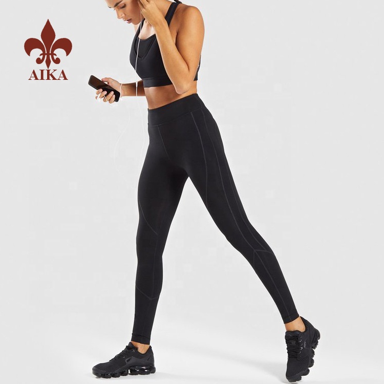 Factory supplied Compression Tights -
2019 High quality Quick Dry polyester spandex yoga fitness wear wholesale for women – AIKA detail pictures