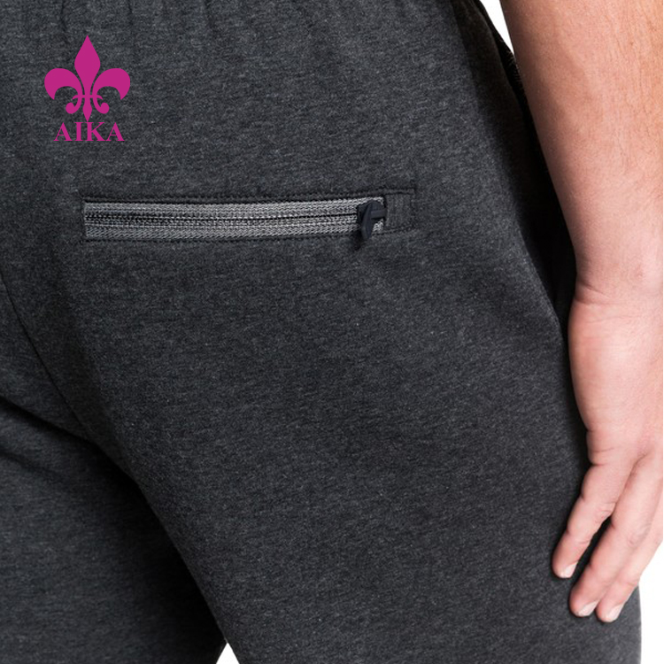 100% Original Casual Jogger -
Cheap Wholesale Custom Cropped Ankle Length Fit Sports Gym Sweatpants Joggers for Men – AIKA detail pictures