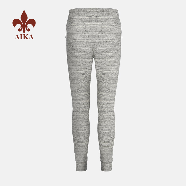 New Arrival China Men Apparel -
High quality Custom sportswear wholesale cotton skinny mens gym pencil pants – AIKA detail pictures
