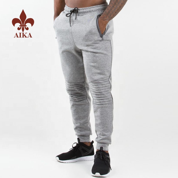 Wholesale Discount High Waisted Legging -
2019 wholesale fashion Dri fit joggers custom athletics ruffle gym pants men – AIKA detail pictures