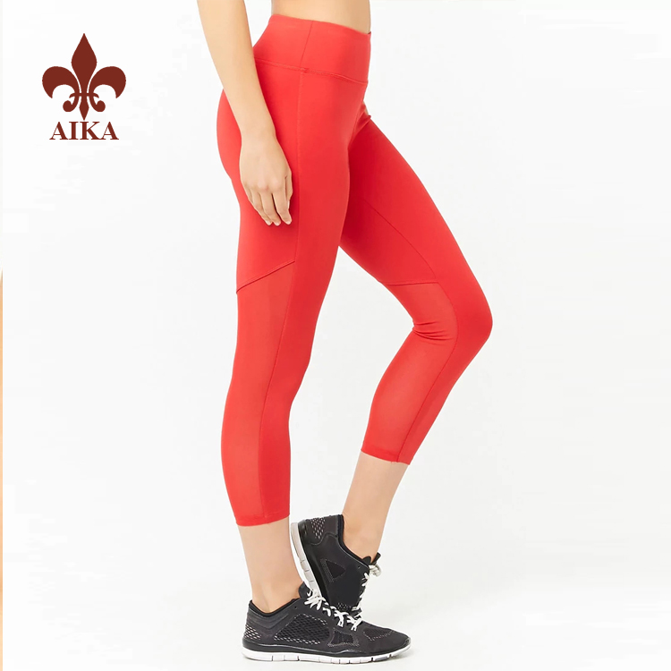 Factory Supply Leggings For Women -
 NEW DESIGN Custom sports wear polyester spandex sexy women yoga capris leggings – AIKA
