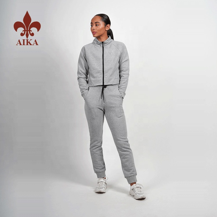 Good Wholesale Vendors Sports Apparel -
Wholesale Custom High quality blank loose fitted elastic cargo joggers pants women – AIKA detail pictures