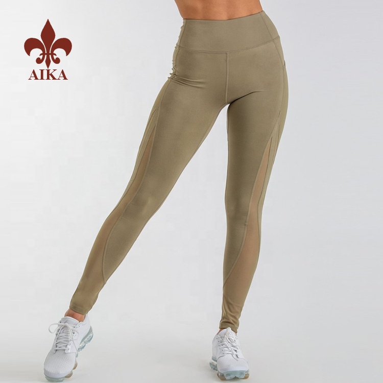 Fixed Competitive Price Custom Yoga Pants -
 High quality Custom print blank brazilian leggings fitness hemp capri yoga pants womens – AIKA