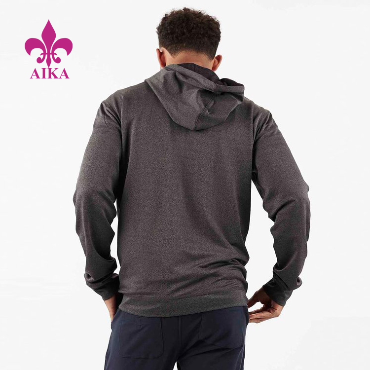 High Quality Ladies Sport Wear -
the most popular movement hoodies ultra-comfortable and casual fit activewear jacket for men – AIKA detail pictures