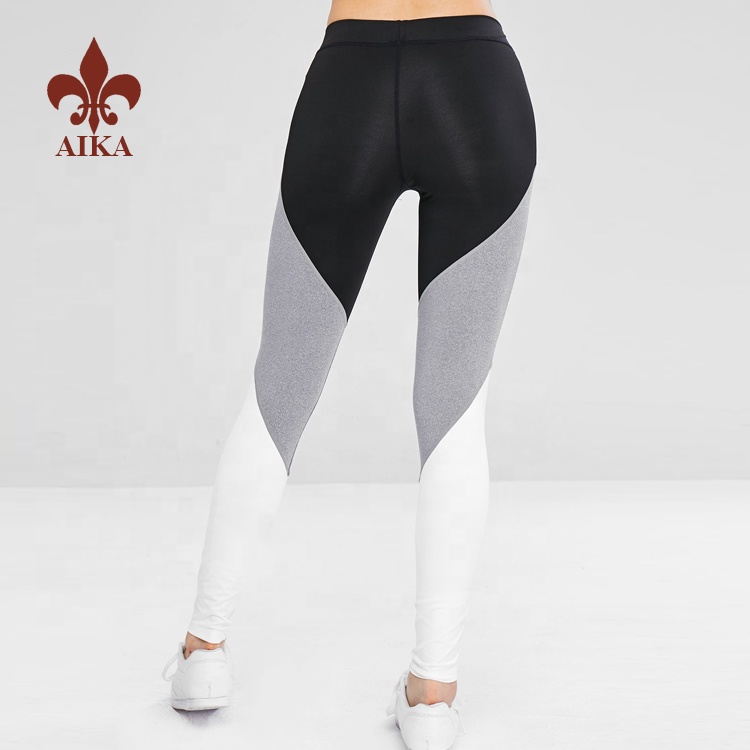 OEM/ODM China Fitness Bodysuits -
Wholesale Nylon spandex quick dry breathable winter fitness sports compression leggings for women – AIKA detail pictures