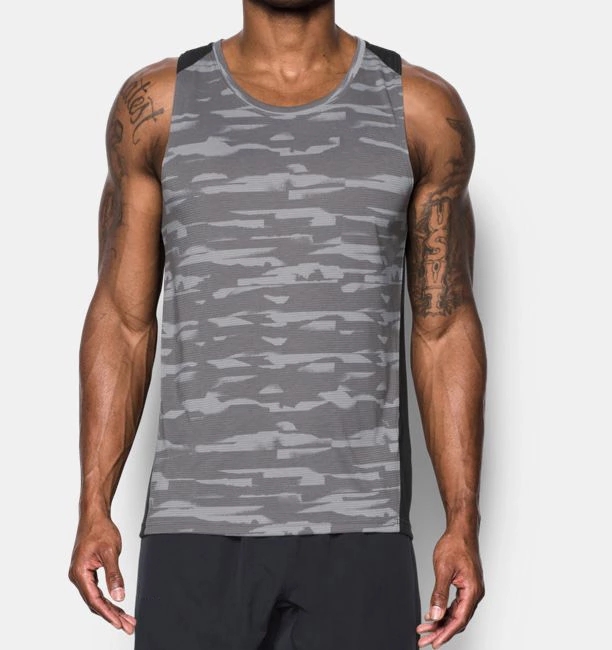 PriceList for Men′S Joggers -
High quality China custom printed 100% polyester muscle fitness gym tank tops men – AIKA detail pictures