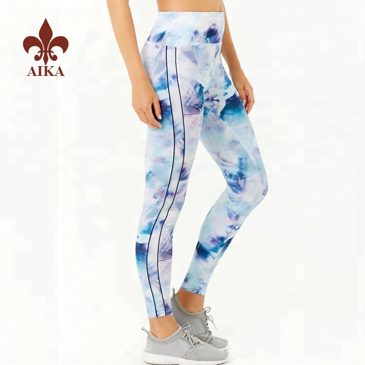 2019 Good Quality Sports Apparel -
2019 wholesale Custom sublimation printed sexy ladies Compression leggings for women – AIKA detail pictures