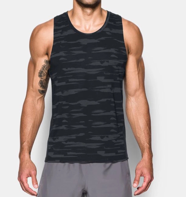 PriceList for Men′S Joggers -
 High quality China custom printed 100% polyester muscle fitness gym tank tops men – AIKA
