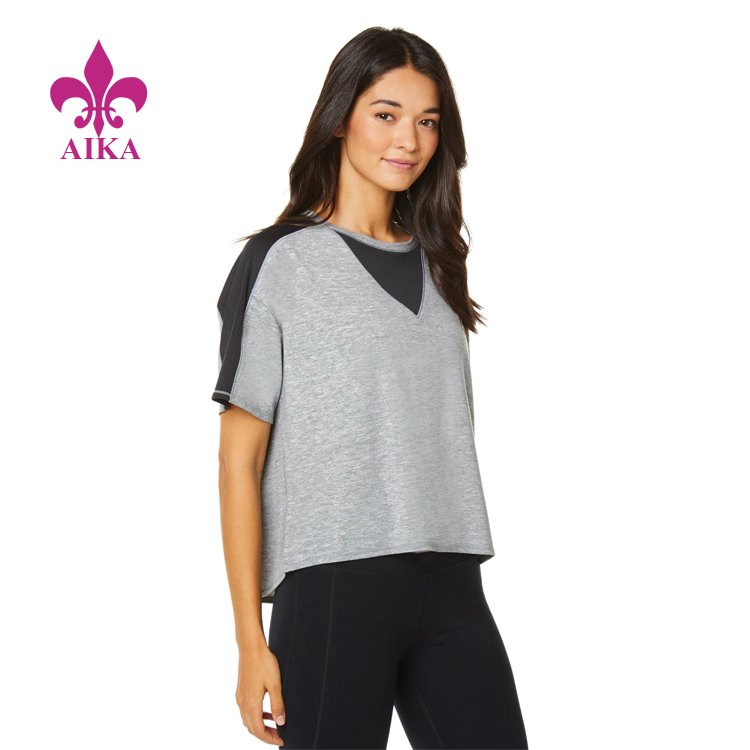 Ladies captivate Tee activewear ultra soft sweat-wicking short sleeve shirt fitness gym wear