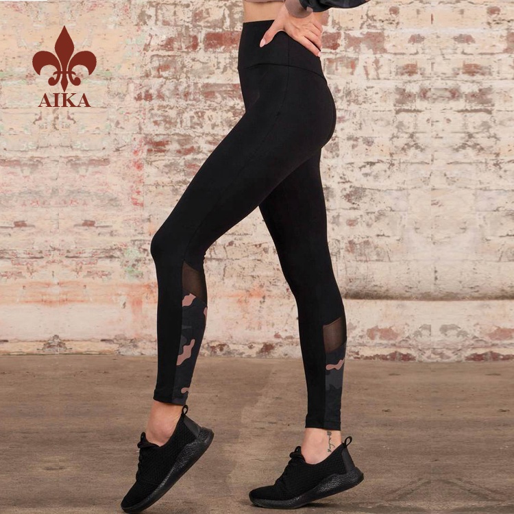 18 Years Factory Casual Wear Supplier -
 2019 wholesale Custom polyester spandex womens GYM Training fitness compression yoga pantyhose tights – AIKA