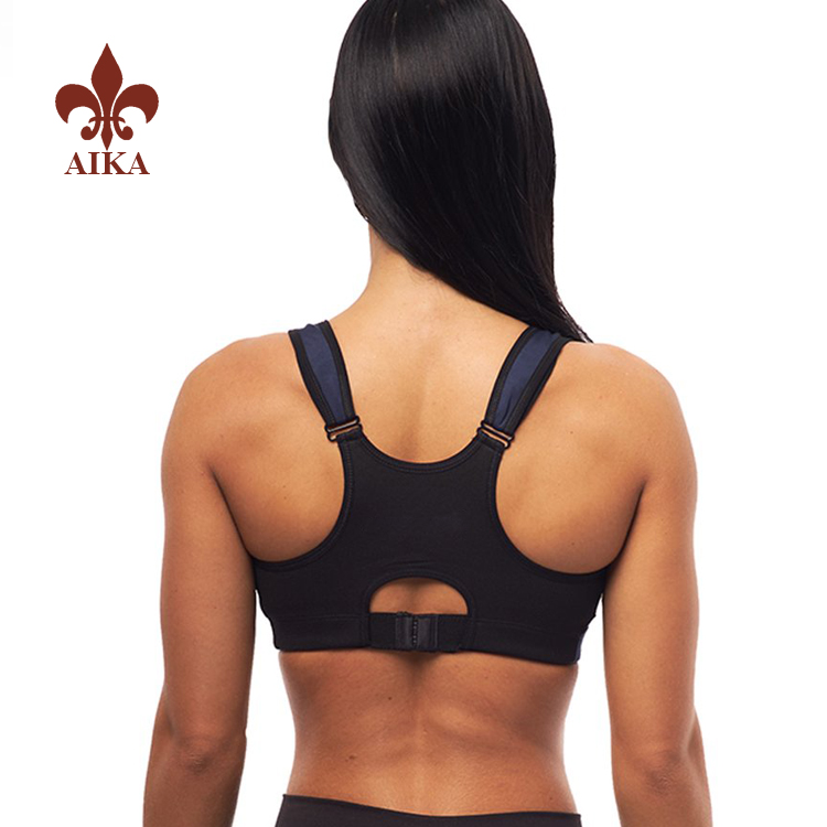 Wholesale Price China Sexy Women Wear -
High quality Athletic clothing custom Zipper-up Designed sexy women fitness yoga bra – AIKA detail pictures