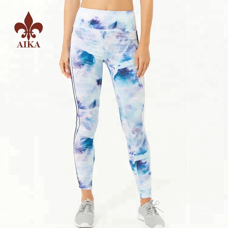 China Supplier Crop Top Supplier -
 2019 wholesale Custom sublimation printed sexy ladies Compression leggings for women – AIKA