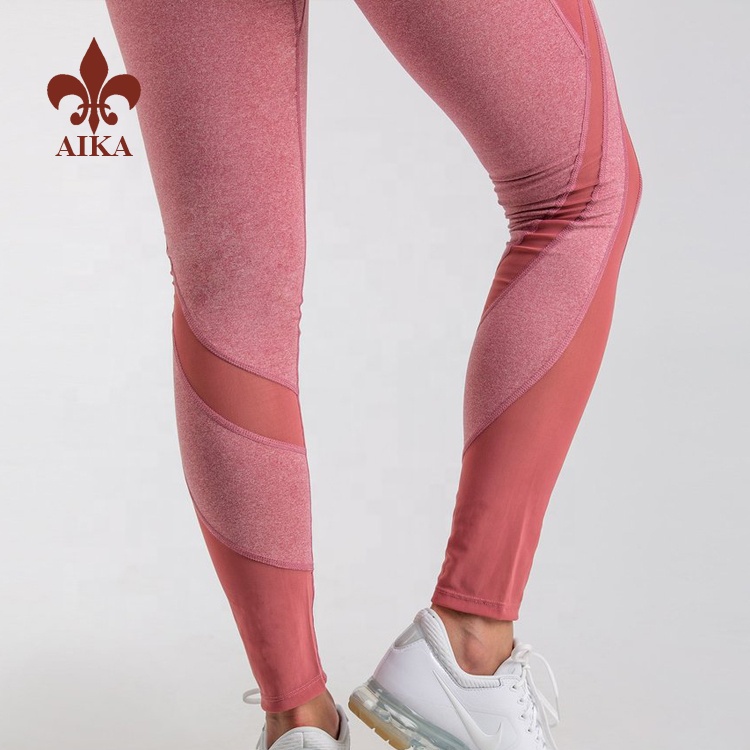 Hot Sale for Yoga Suit -
High quality Custom nylon polyester spandex sexy woman fitness yoga wear leggings – AIKA detail pictures