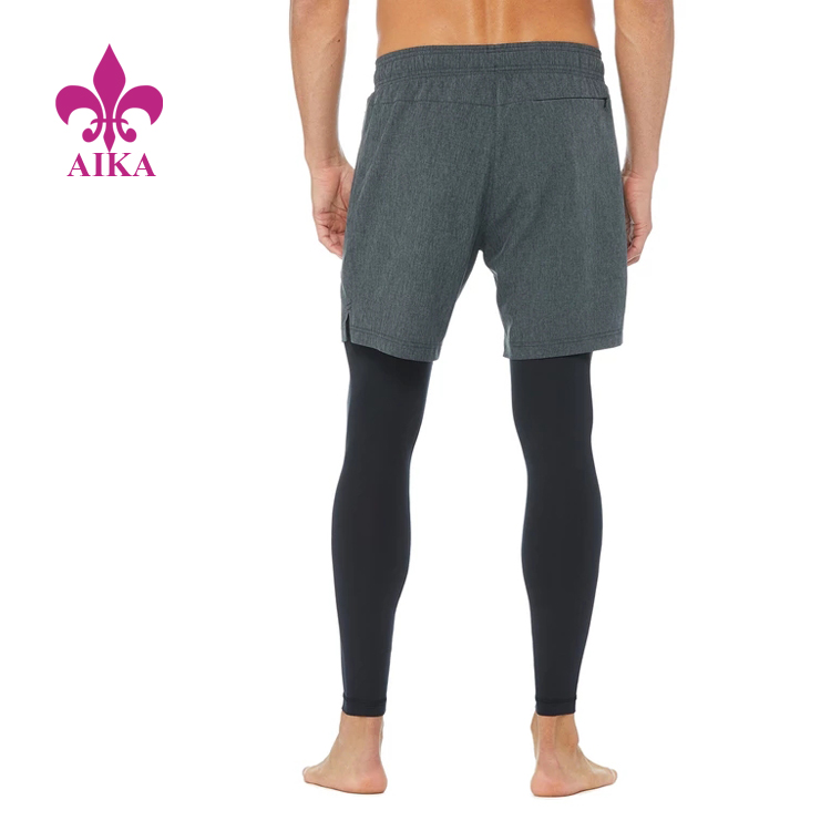 8 Year Exporter Tank Top Manufacturer -
2019 Hot Design Custom 2-in-1 Shorts Pants Stretch Comfortable Sports Men Pants – AIKA detail pictures