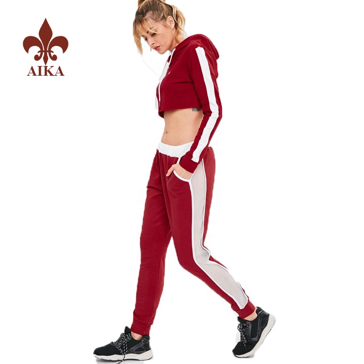 Hot sale Factory Oem T Shirts -
High quality Wholesale fashion custom xxxxl oversized plain pullover gym crop top hoodies women – AIKA detail pictures