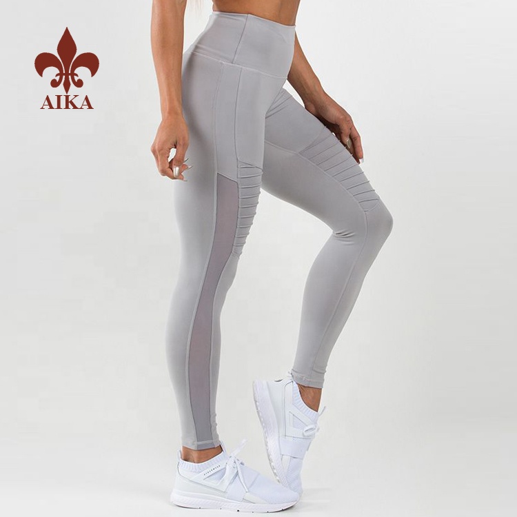 OEM/ODM China Fitness Bodysuits -
 High Waisted custom yoga pants wholesale sexy ladies fitness workout leggings for women – AIKA