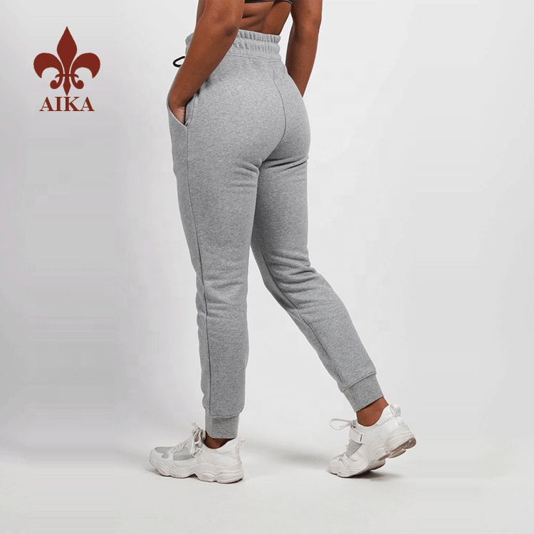Good Wholesale Vendors Sports Apparel -
Wholesale Custom High quality blank loose fitted elastic cargo joggers pants women – AIKA detail pictures