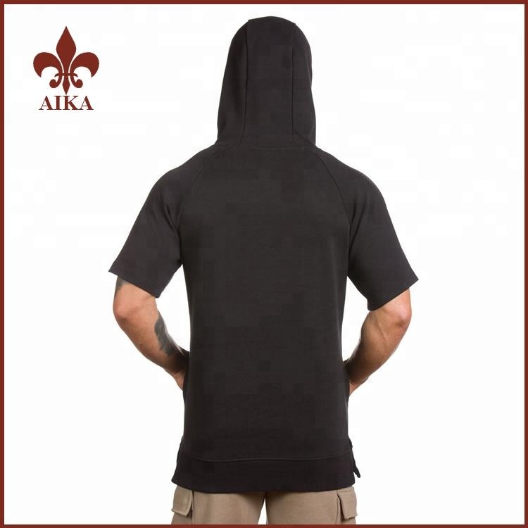 Factory Price For Sport Suit Sportswear -
High quality crane sportswear custom short sleeve black workout blank mens hoodies sweatshirts – AIKA detail pictures